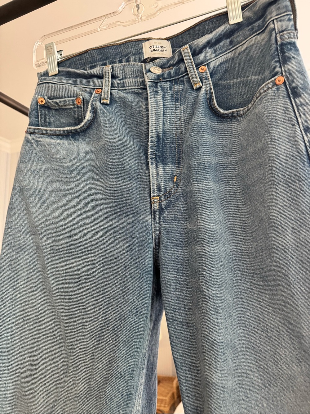 Citizens of Humanity Miro Relaxed Barrel Leg Jeans Sz 25 - Picture 6 of 7
